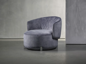 JANE - Upholstered fabric easy chair with armrests by Piet Boon - view 2